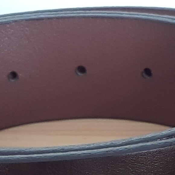 Armani Exchange Men's Genuine Leather Logo Belt - Picture 10 of 13